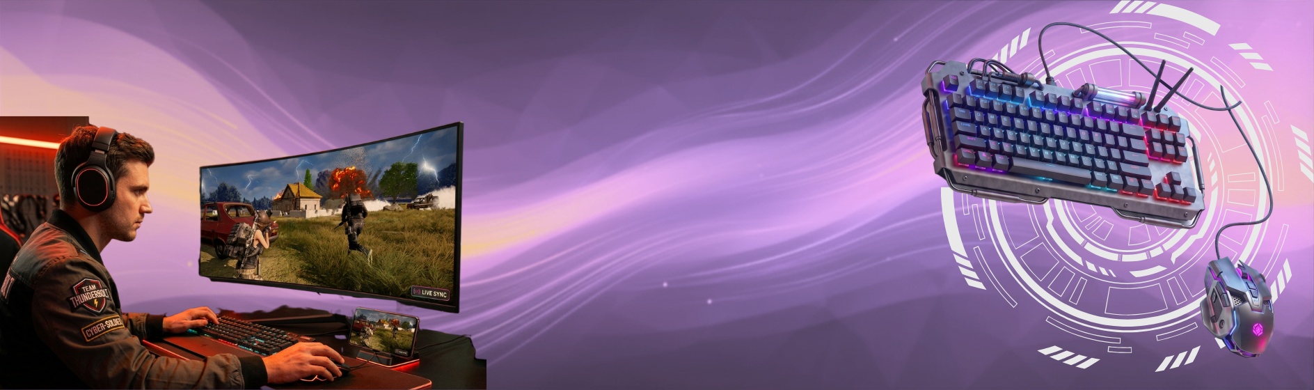 キーボード＆マウスでモバイルゲームをプレイ