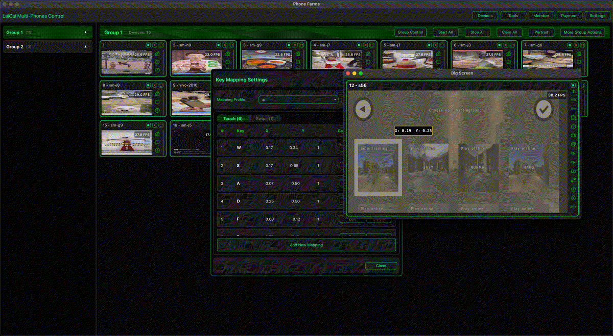 LaiCai keyboard mapping editor for Android games
